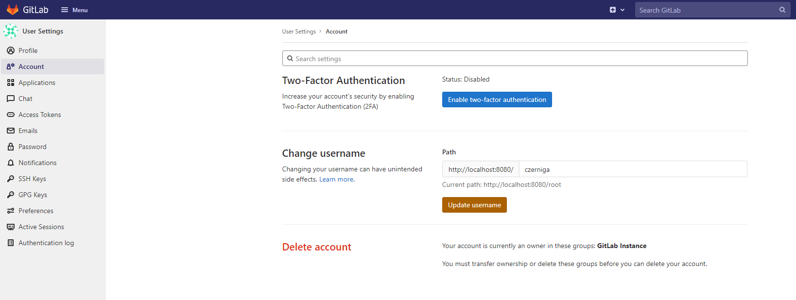 How to install GitLab using Docker Compose?
